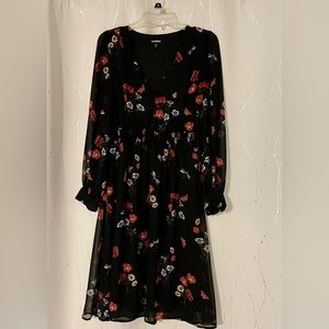 Express brand black dress
